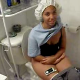 A cute black girl wearing a shower cap is video-recorded by her friend while taking a shit on the toilet. She is warned that the video would be posted on YouTube. You can hear the plop, watch her wipe her ass, and even see the finished product!